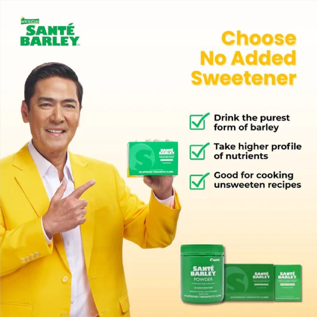 Santé Barley Powder (200g) – Pure Organic Barley Grass (No Added Sweetener)
